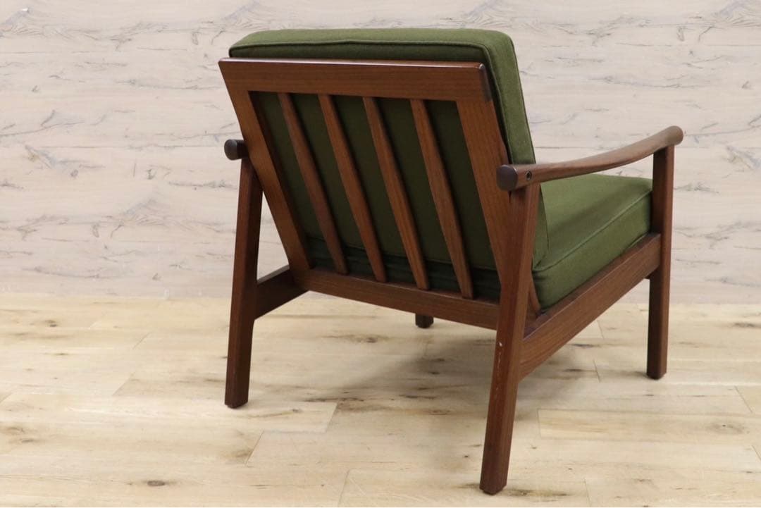 GMHS533B○オールドマルニ / maruni 孔雀 60年代 アームチェア