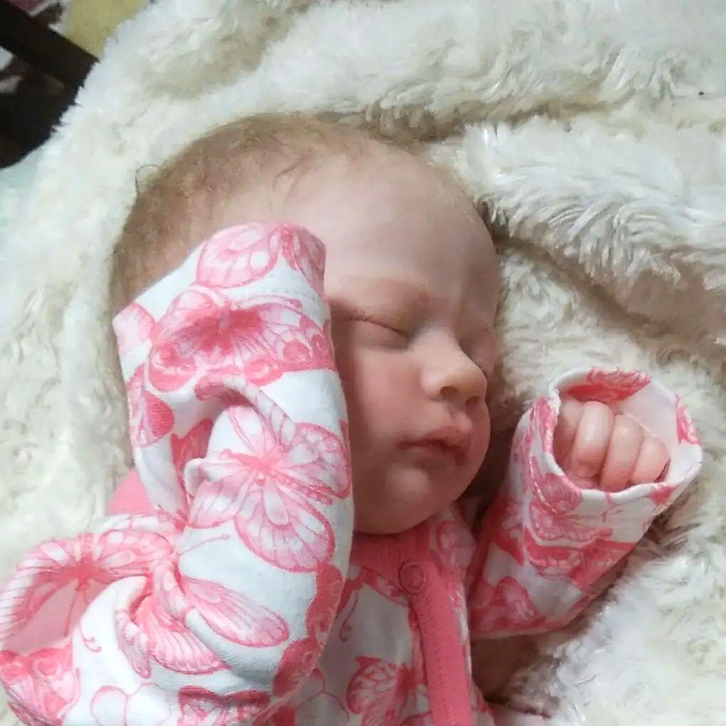 家族の一員に❗穏やかに眠るリボーンドール❤テレビ・映画コマーシャル起用作家作