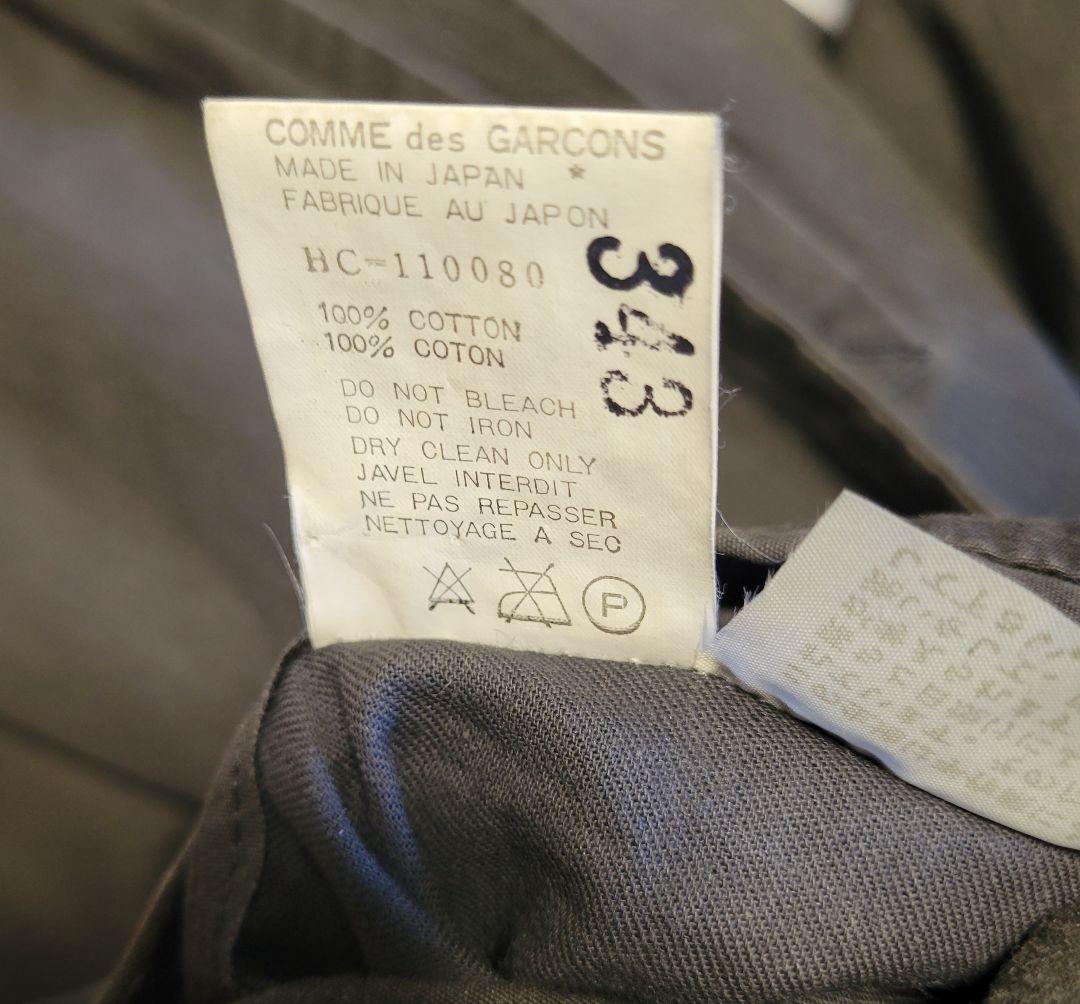 s*h様 COMME des GARÇONS HOMME ダークグレー トレンチ