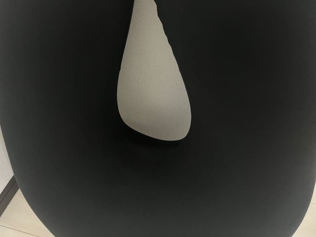 美品 yojibo ヨギボーサポート ブラッククッション