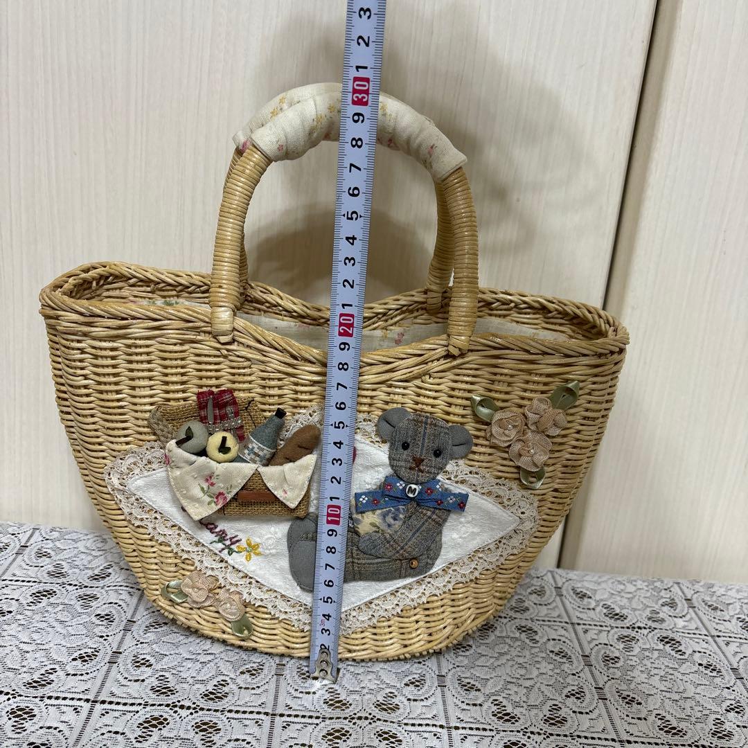 マニー　コラージュ　ベアーバスケット