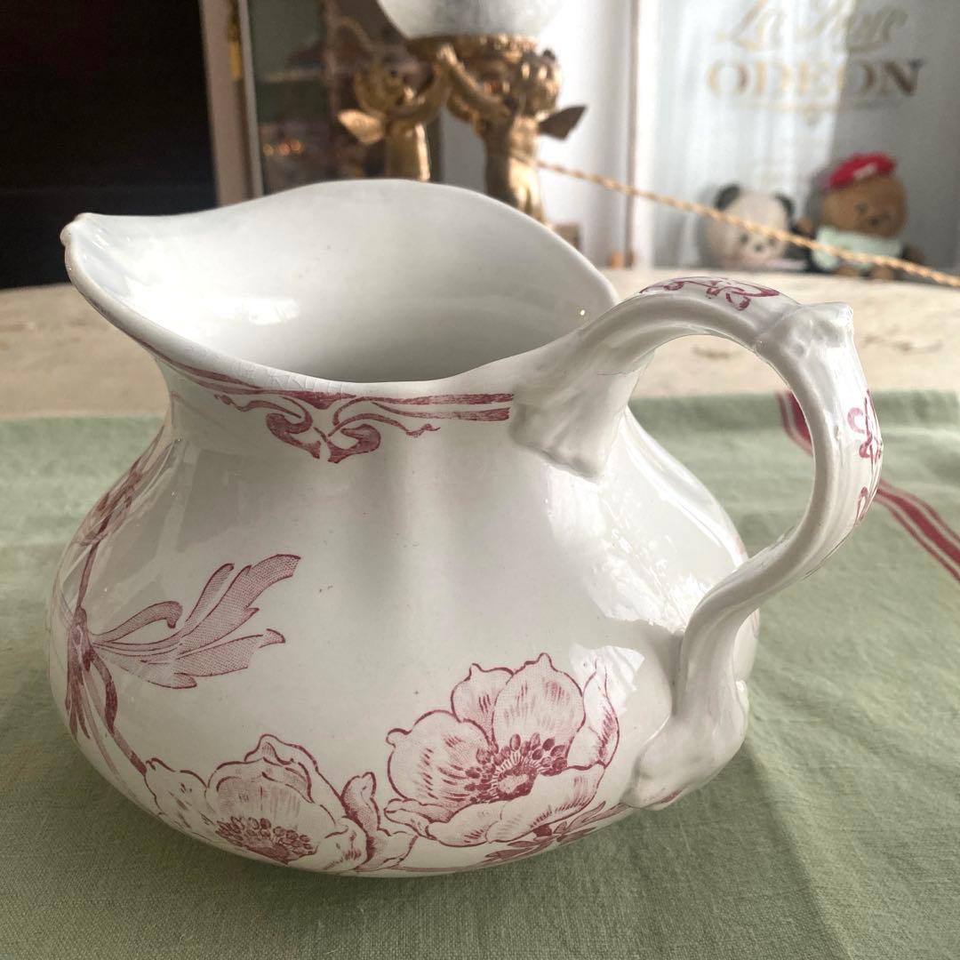 ロンウィLONGWY 深皿プレート　フランスアンティーク　アンティークプレート