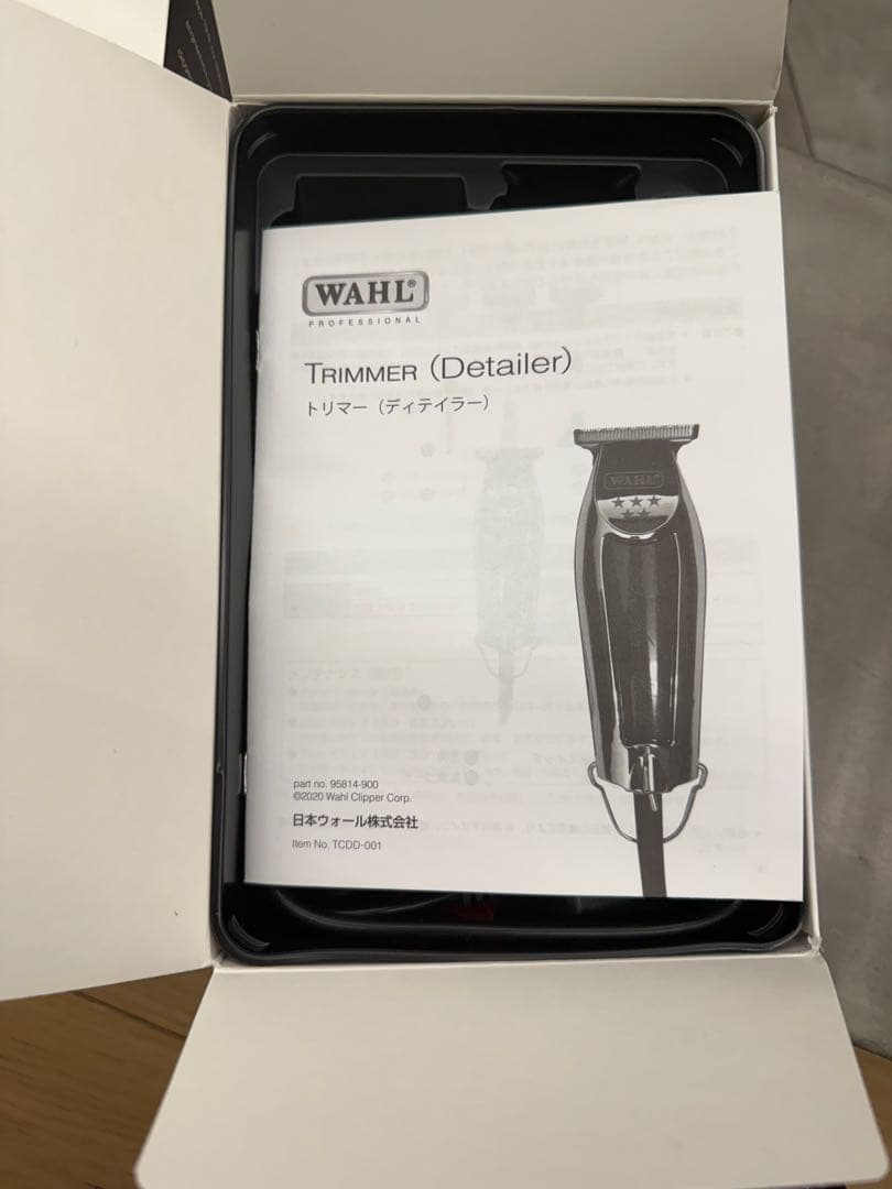 WAHL Detailer コード式トリマー