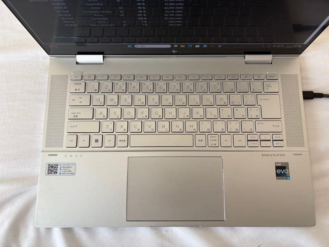 Windowsノート本体 HP Envy X360 15 12th Core-i5 32GB 1TB