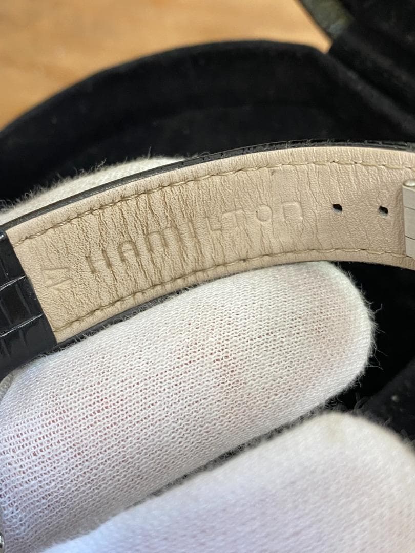 稼働品 HAMILTON ベンチュラ 6337 メンズ 腕時計 付属品あり