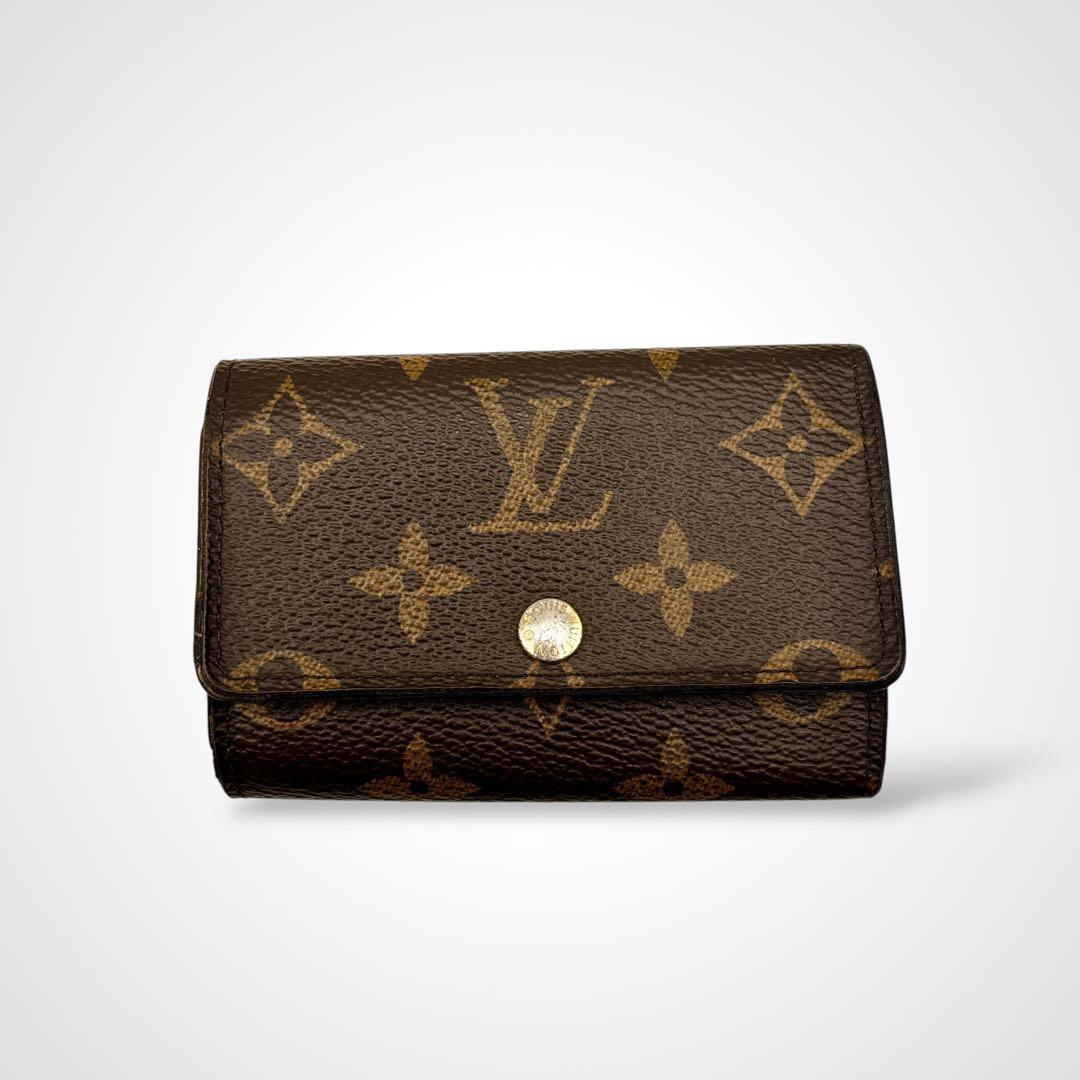 美品✨ルイヴィトン モノグラム ミュルティクレ6 キーケース 6連 ユニセックス