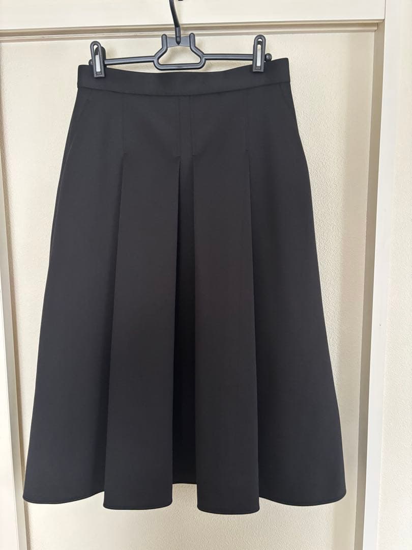 23区 【洗える】ネオプレーンジャージー タック スカート