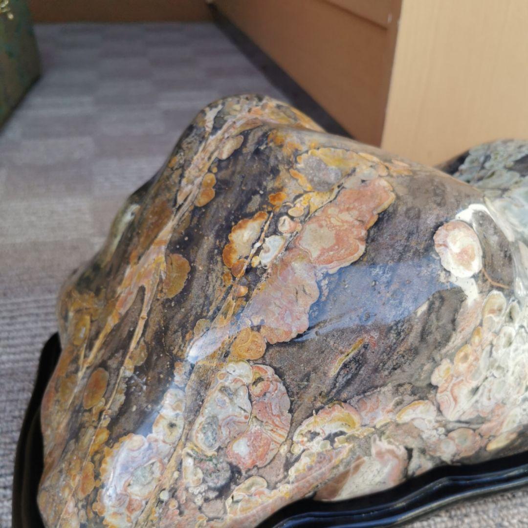 牡丹石　22.5キロ　鑑賞石　石　置物　オブジェ　インテリア