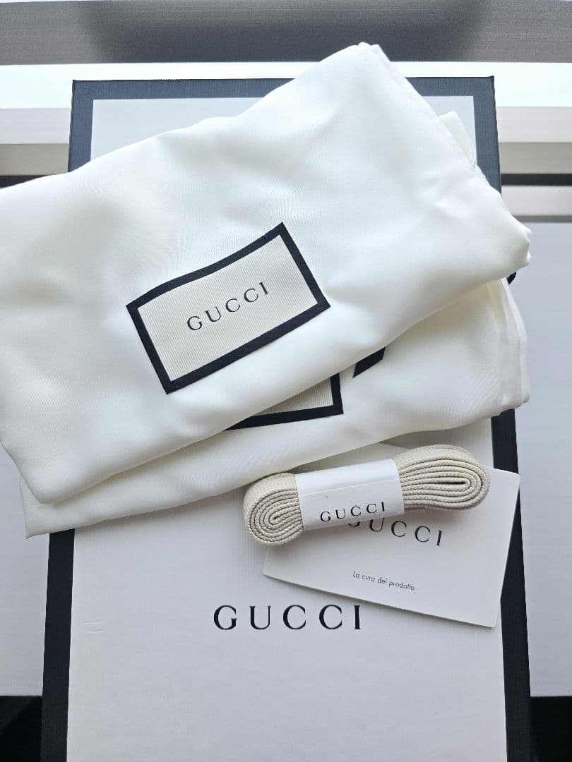 グッチ　GG柄　426189 スニーカー キャンバス アイボリー