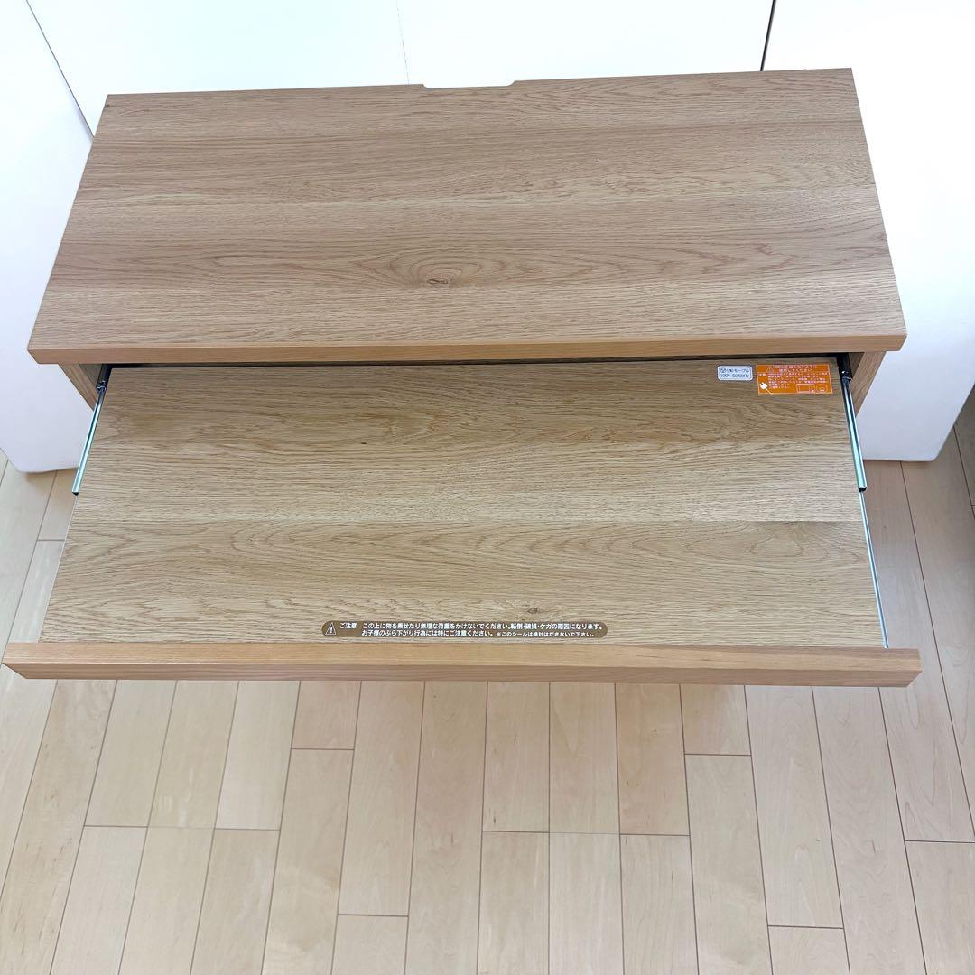 Meuble モーブル　ノーク NOOKサイドボード 幅80 ルーバー引き出し