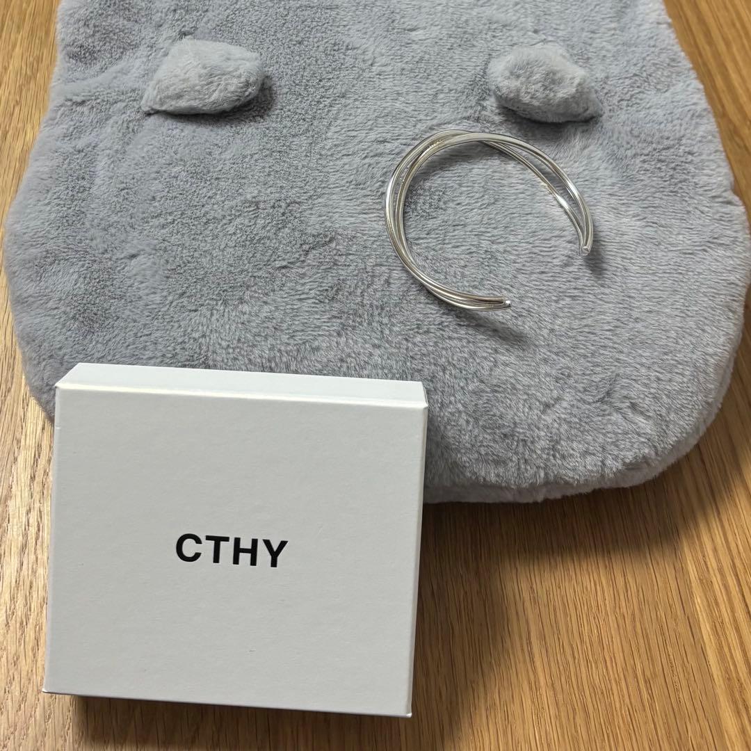 【超美品】CTHY HERITAGE/WAVE LAYERED BANGLE