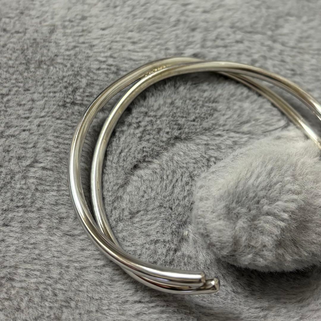 【超美品】CTHY HERITAGE/WAVE LAYERED BANGLE