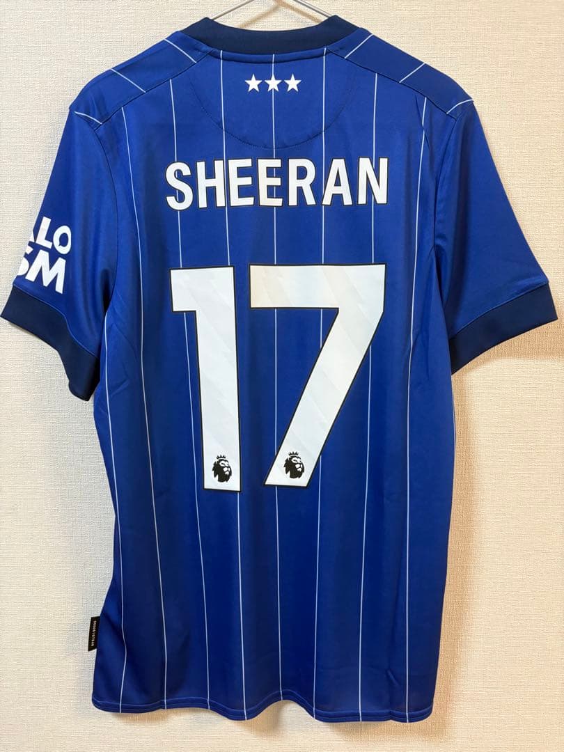 【超レア】ED SHEERAN(エド・シーラン)×IPSWICH公式ユニフォーム