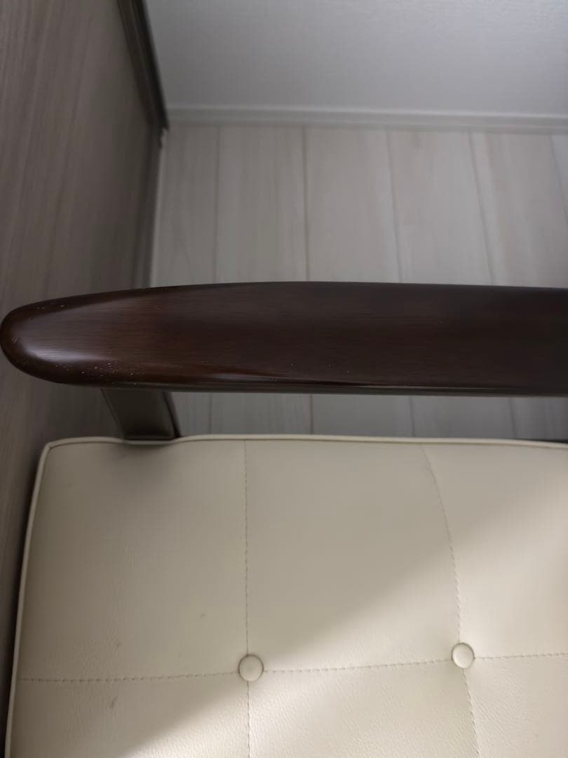 カリモク60Kチェア　2シーターソファ　スタンダード アイボリー