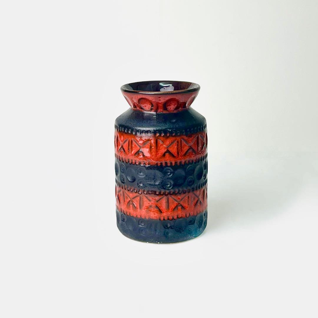 Fat Lava ファットラヴァ Bay Keramik 西ドイツ 花瓶 60s