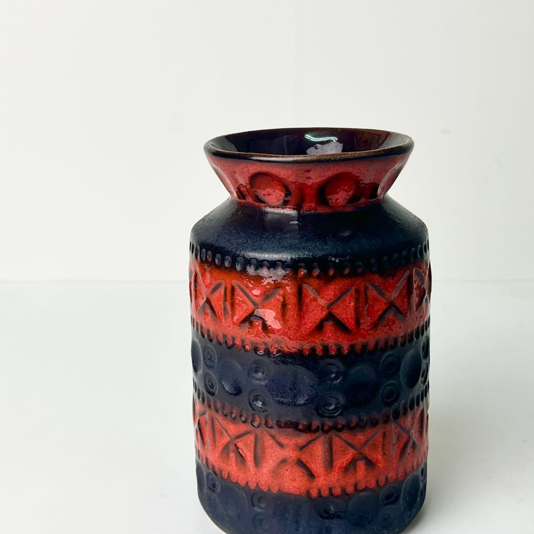 Fat Lava ファットラヴァ Bay Keramik 西ドイツ 花瓶 60s