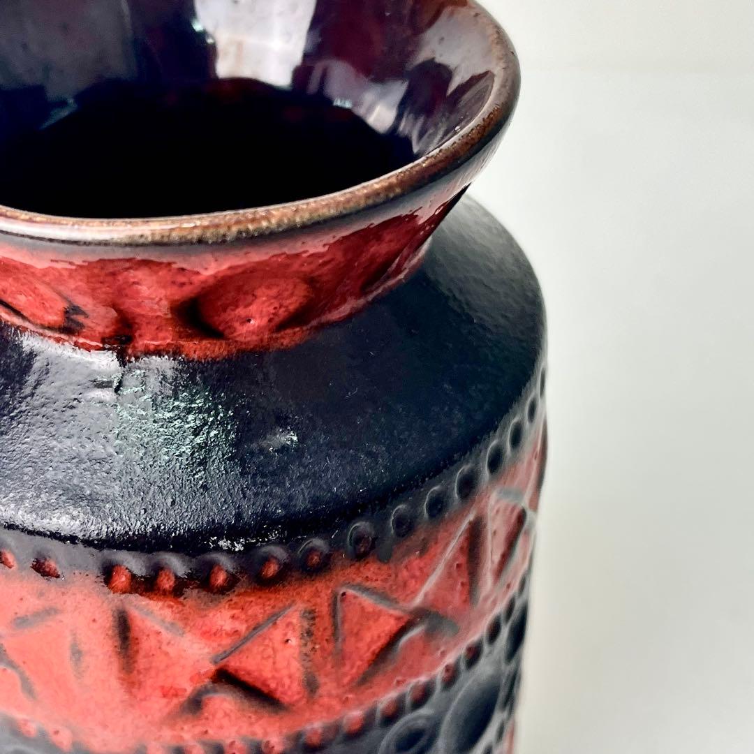 Fat Lava ファットラヴァ Bay Keramik 西ドイツ 花瓶 60s