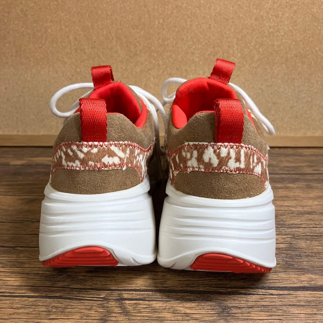 （K25928）★美品★ UGG アグ カレ レース スぺクル 23.5㎝