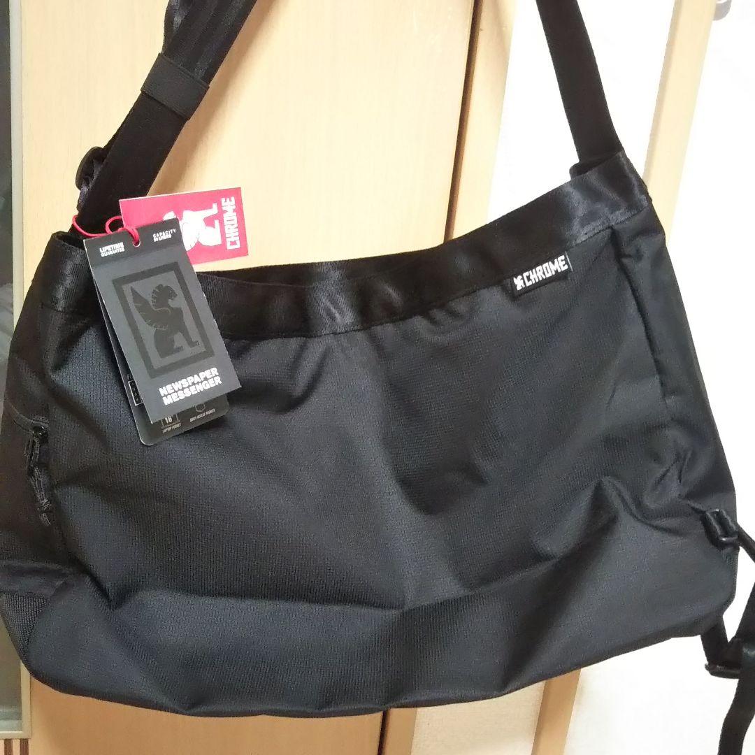 未使用 CHROME クローム ニュースペーパー メッセンジャーバッグ 26L