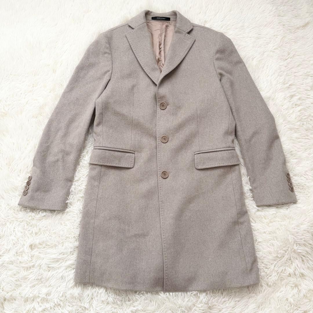 【美品】BANEYS NEWYORK ロロピアーナ チェスターコート 48サイズ