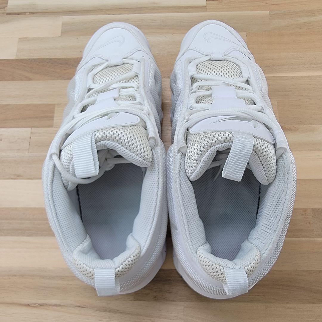 ナイキ エアモアアップテンポ ロー \"トリプルホワイト\" 29cm