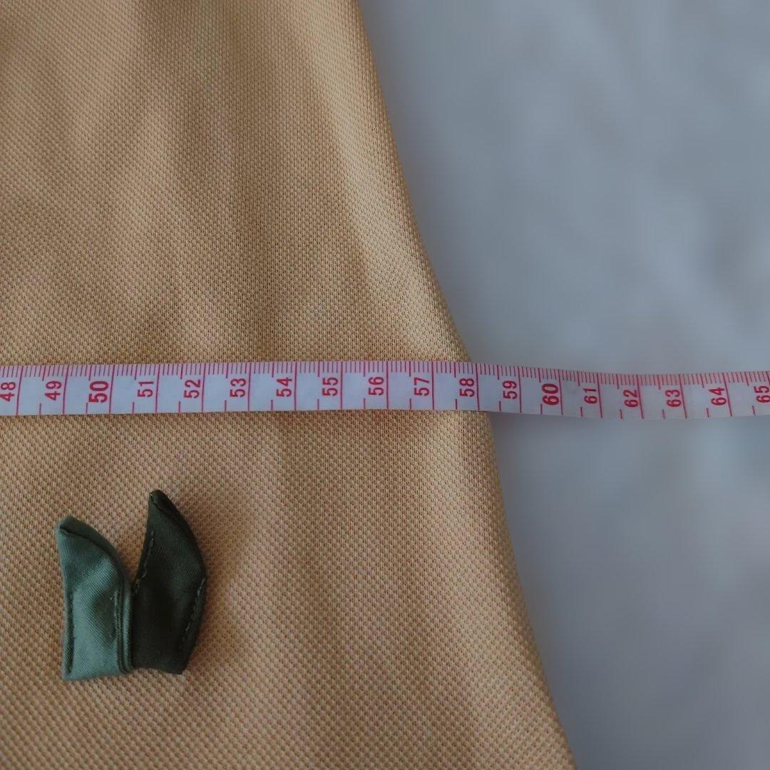 POTECHINO キャラクター付きエプロン オレンジ さえら