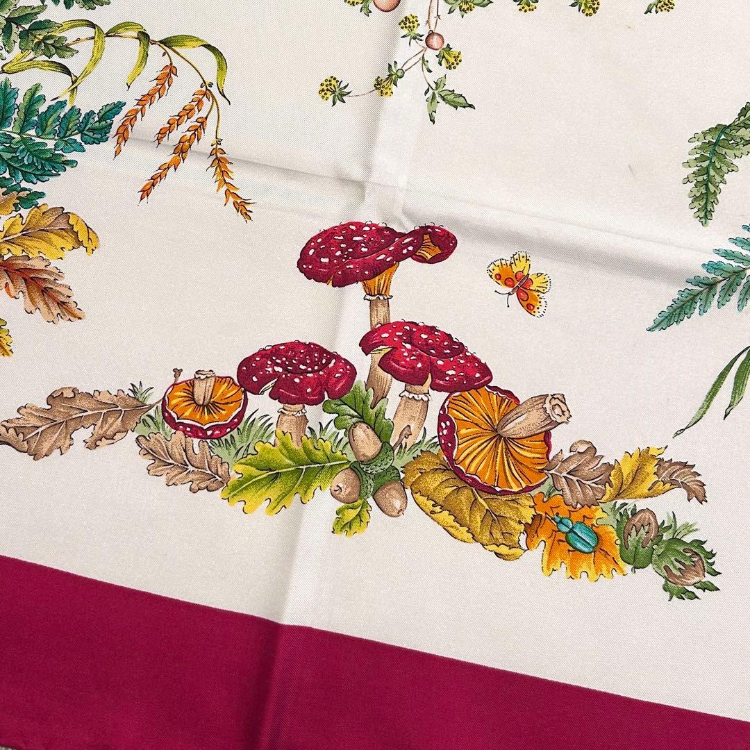 【極上美品】正規店購入品 グッチ フローラ柄 シルクスカーフ ヴィンテージ 綺麗