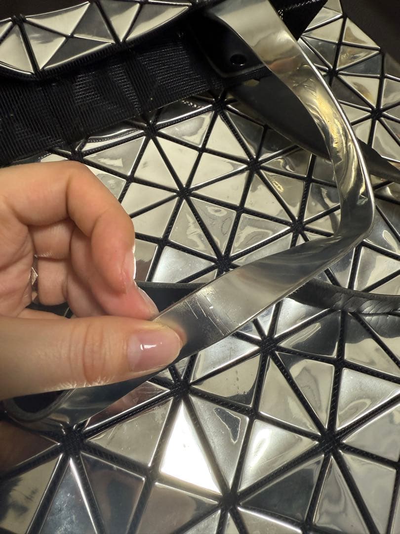 バオバオイッセイミヤケ BAOBAO プラチナム PRATINUM トートバッグ