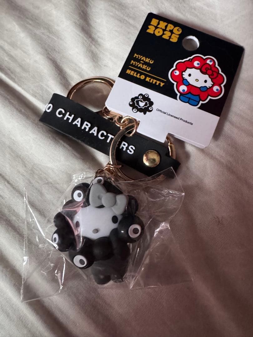 EXPO2025 ハローキティ 万博限定　モノクロ