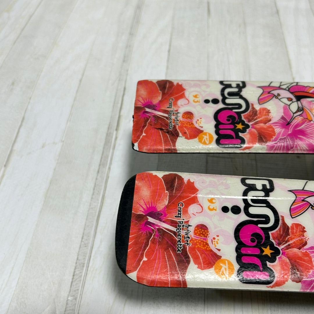 子どもスキーセット　Rossignol Fun Girl スキー板 訳あり