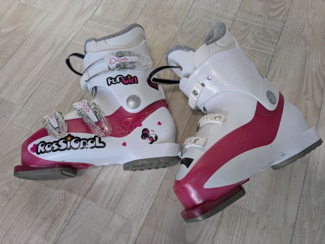 子どもスキーセット　Rossignol Fun Girl スキー板 訳あり