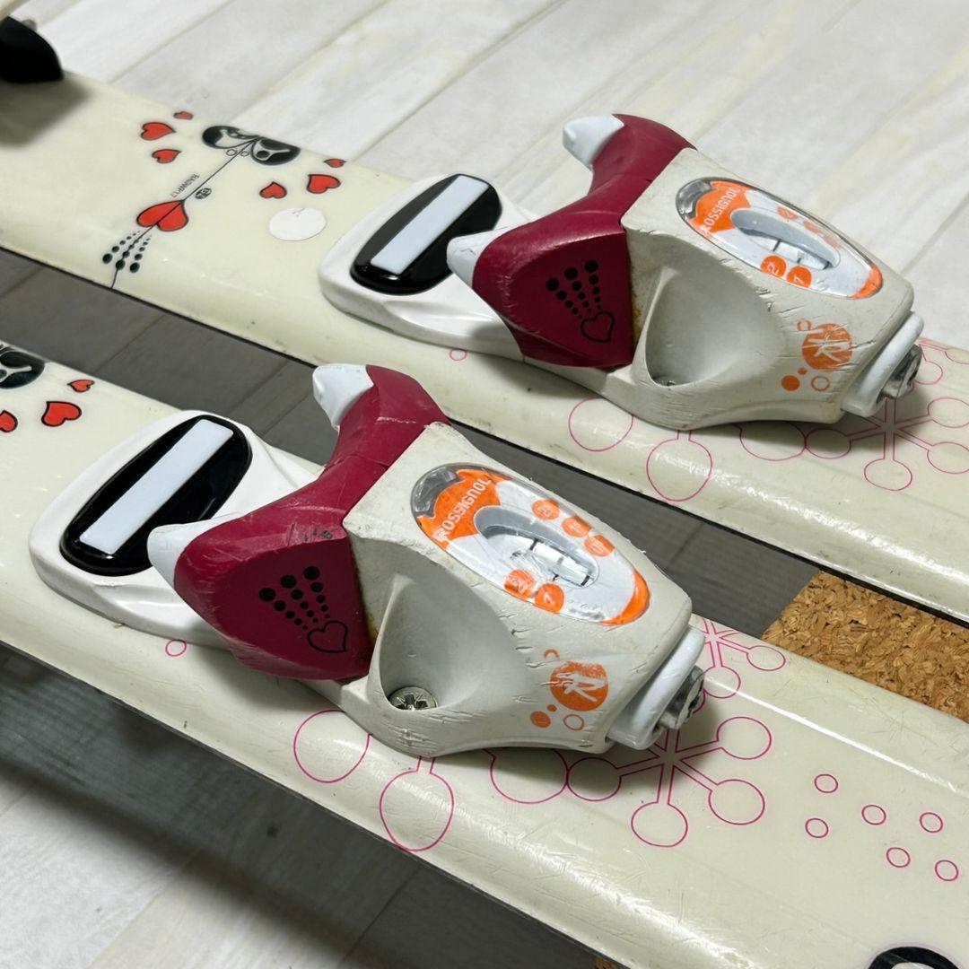 子どもスキーセット　Rossignol Fun Girl スキー板 訳あり