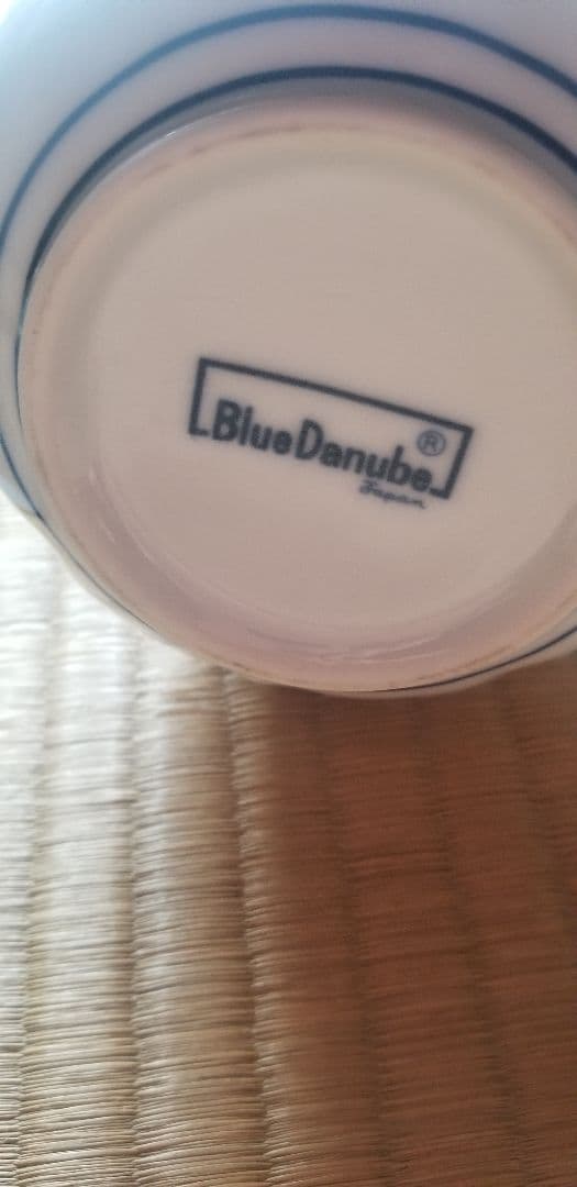 Blue Danube 花柄ポット