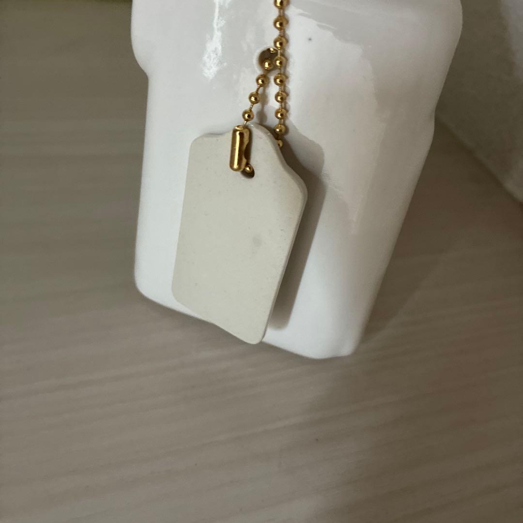 COACH コーチ　九谷焼・金沢箔　Tabbyケース 花瓶 ペン立て　陶器