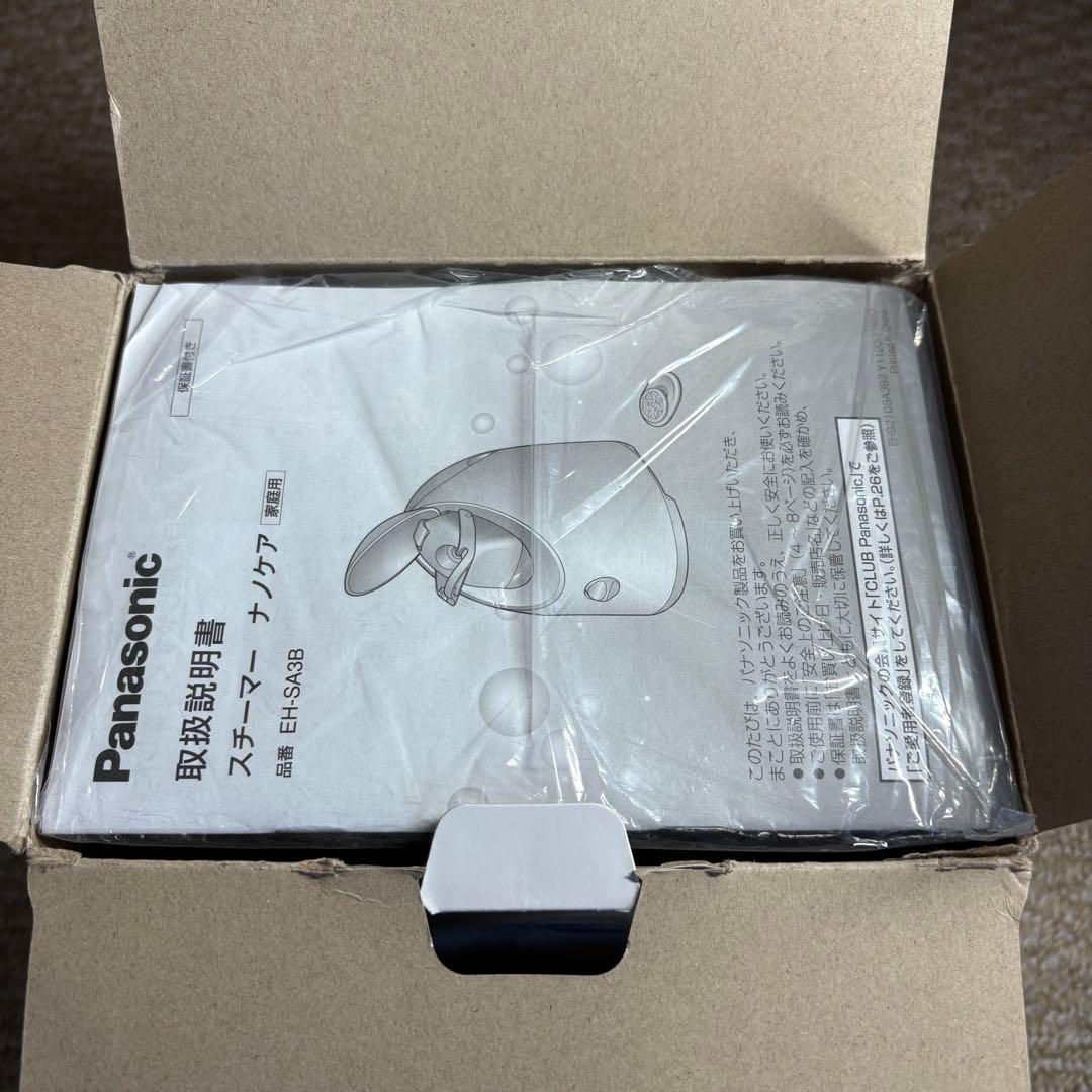 未使用 Panasonic フェイススチーマー ナノケア EH-SA3B
