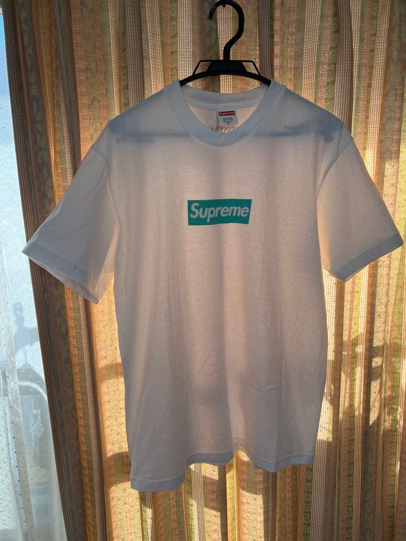 Supreme ホワイト Tシャツ Mサイズ Tiffany & Co.
