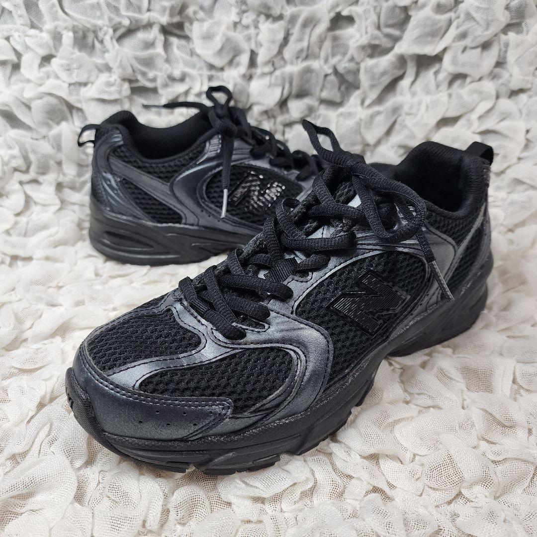 ニューバランス MR530PB オールブラック スニーカー