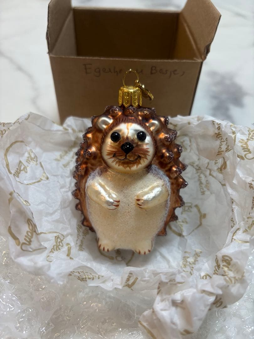 ハリネズミ クリスマスオーナメント アスティエドヴィラット