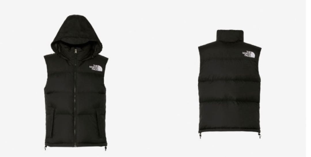 ノースフェイス ヌプシベスト 新品 XL ブラック レディース