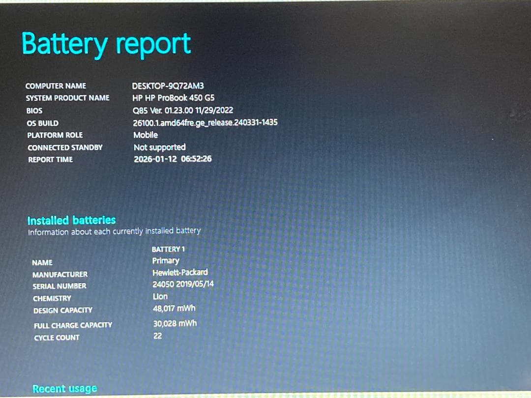 HP ProBook 450 G5 i5第8世代 16GB SSD512GB