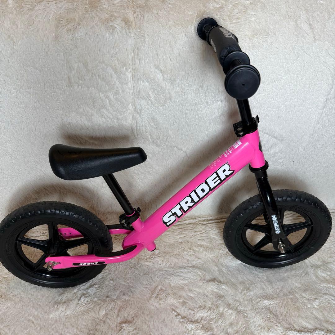 STRIDER スライダー12スポーツ バランスバイク ピンク