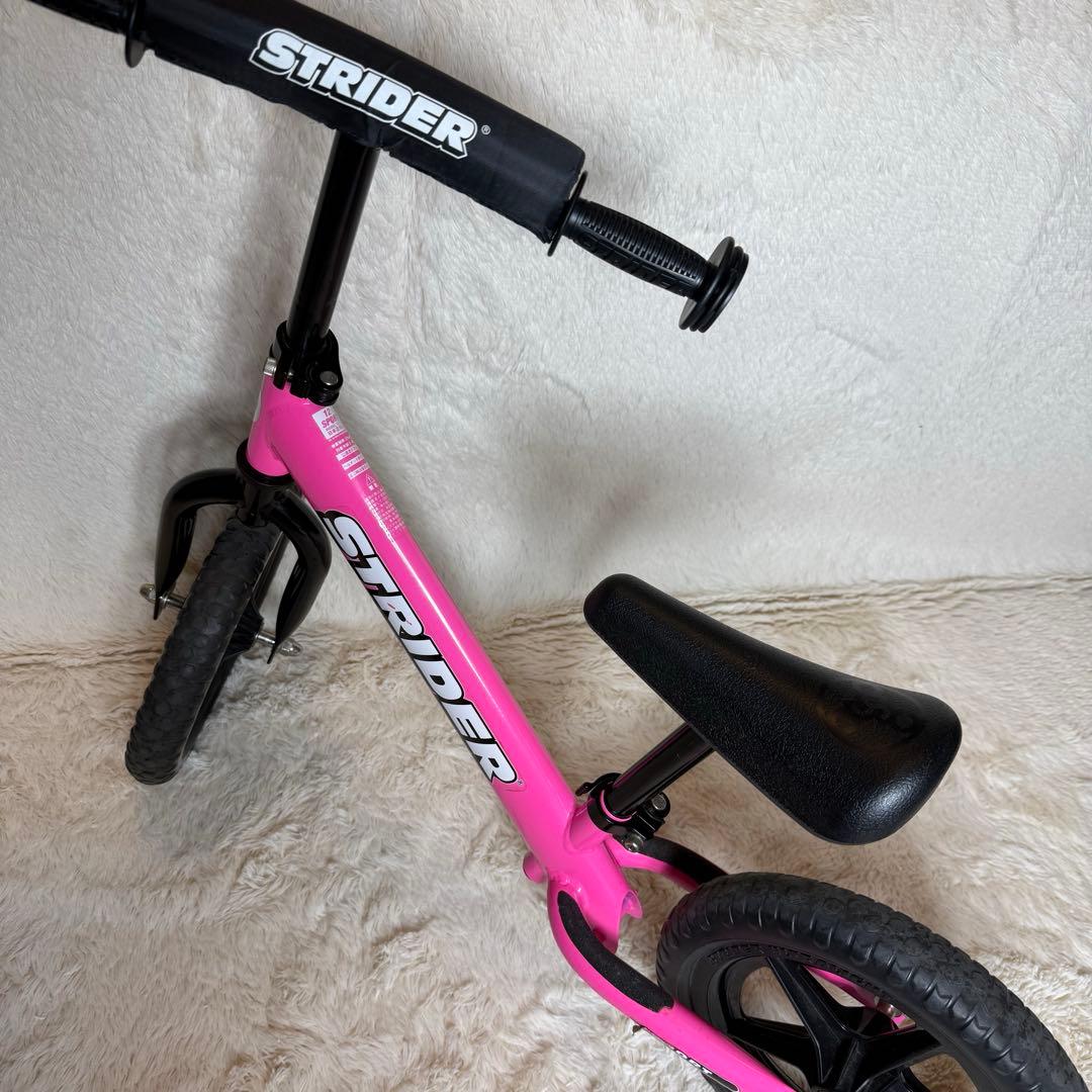 STRIDER スライダー12スポーツ バランスバイク ピンク
