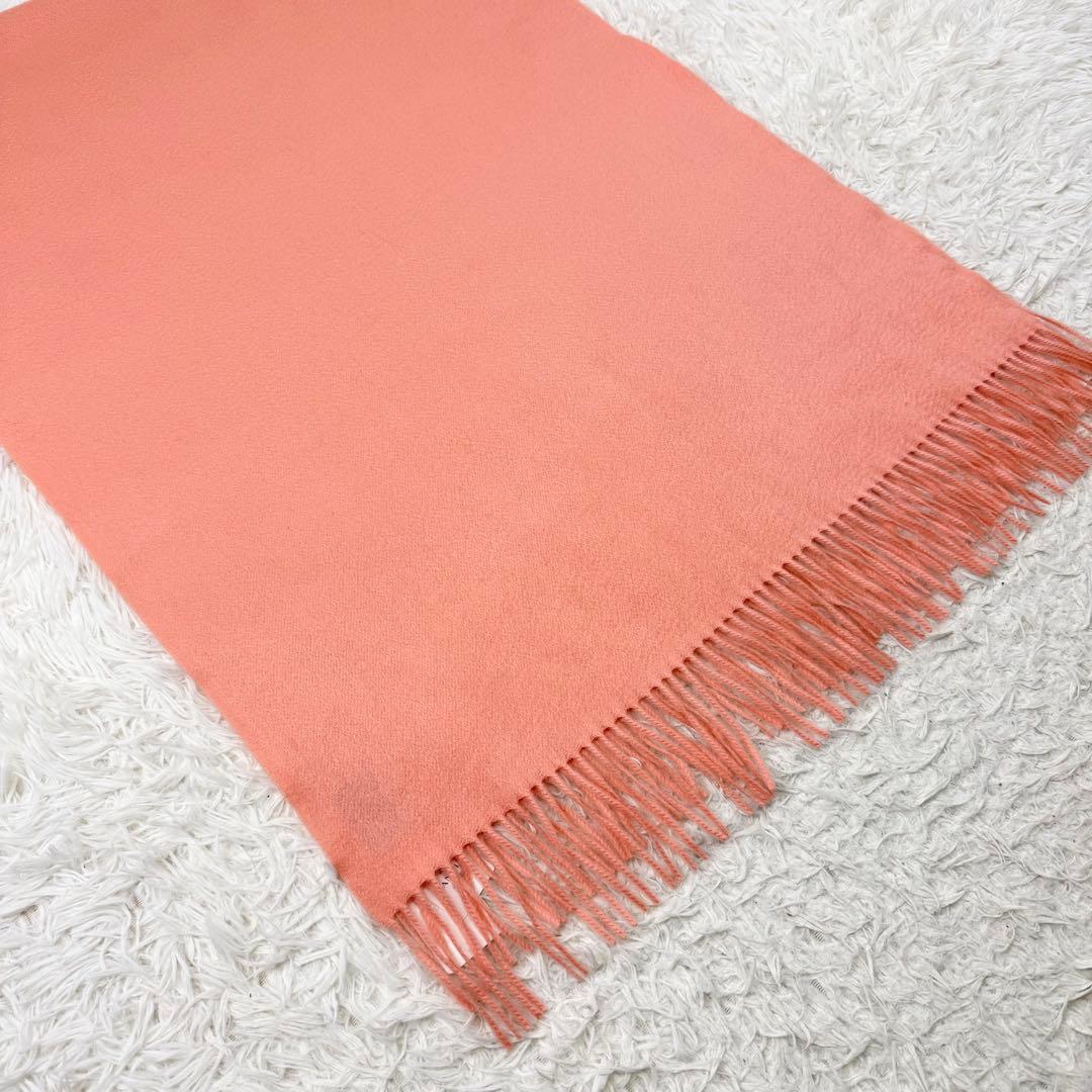 新品 未使用 ランバンオンブルー 大判ストール カシミヤ100% モンゴル産