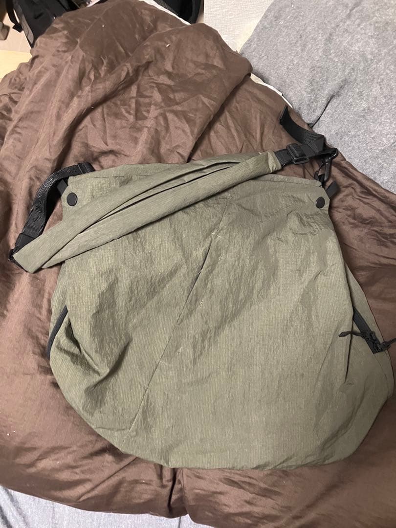 SEALSON メッセンジャーバッグECOYA 3-WAY SAGE GREEN