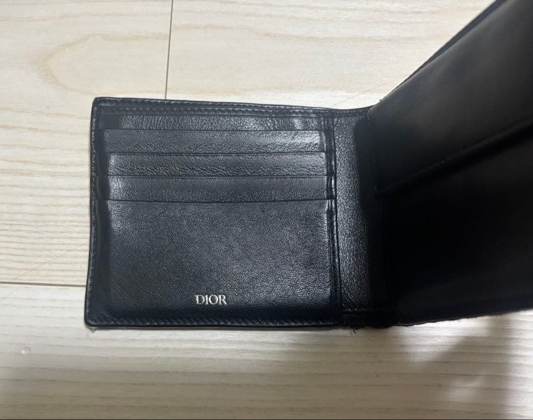 Dior 二つ折り財布 モノグラムデザイン