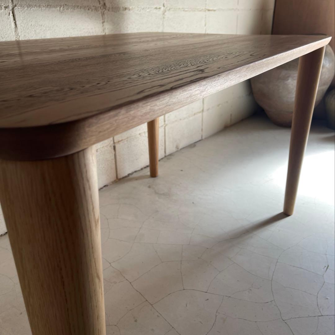 美品　大塚家具　ダイニングテーブル　オーク無垢材