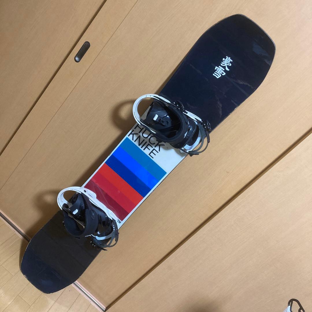 サロモンHUCK KNIFE 152cm スノーボード　ビンディング付※バラ売可