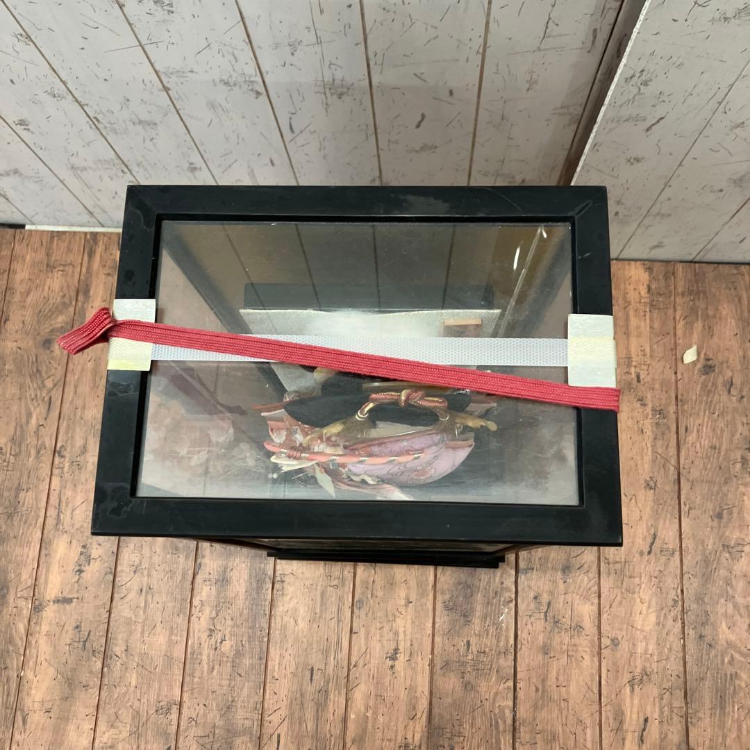 押絵羽子板 久月 お祝い 羽子板飾り 初正月飾り 女の子 ケース付 ディスプレイ