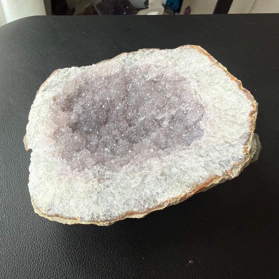 天然石シュガーアメジストの原石　置物　鉱物NO.021010