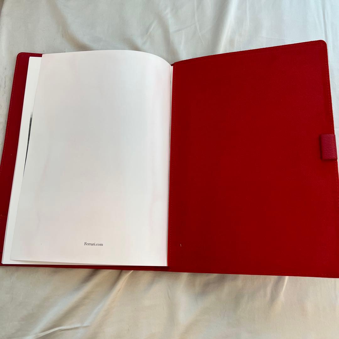 フェラーリ　ウェルカムキット　ノートホルダー